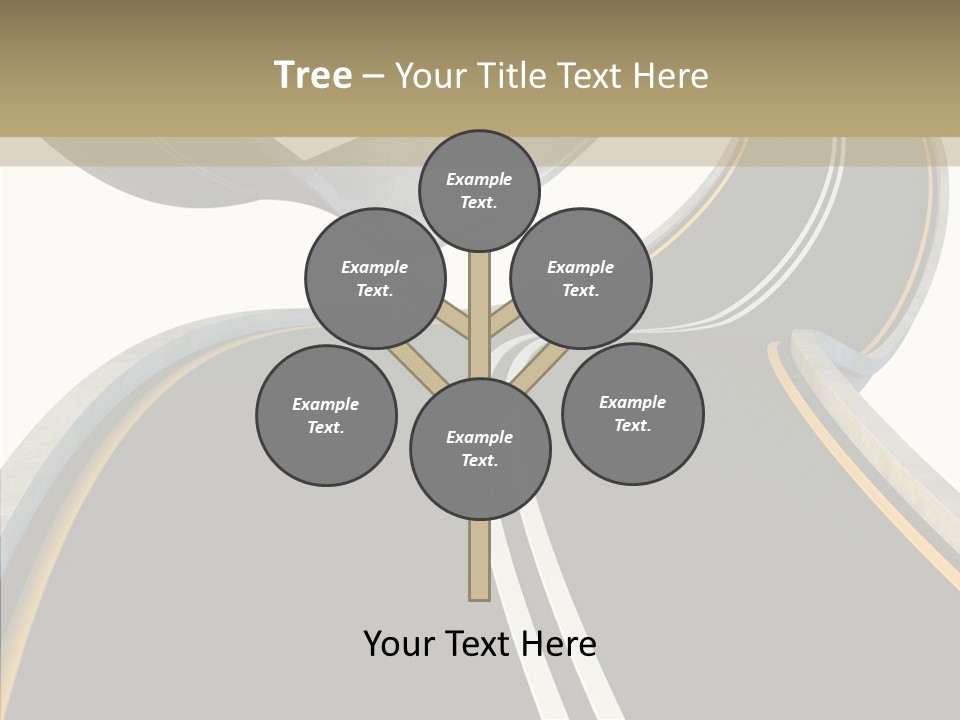 Activity Knot Highway PowerPoint Template