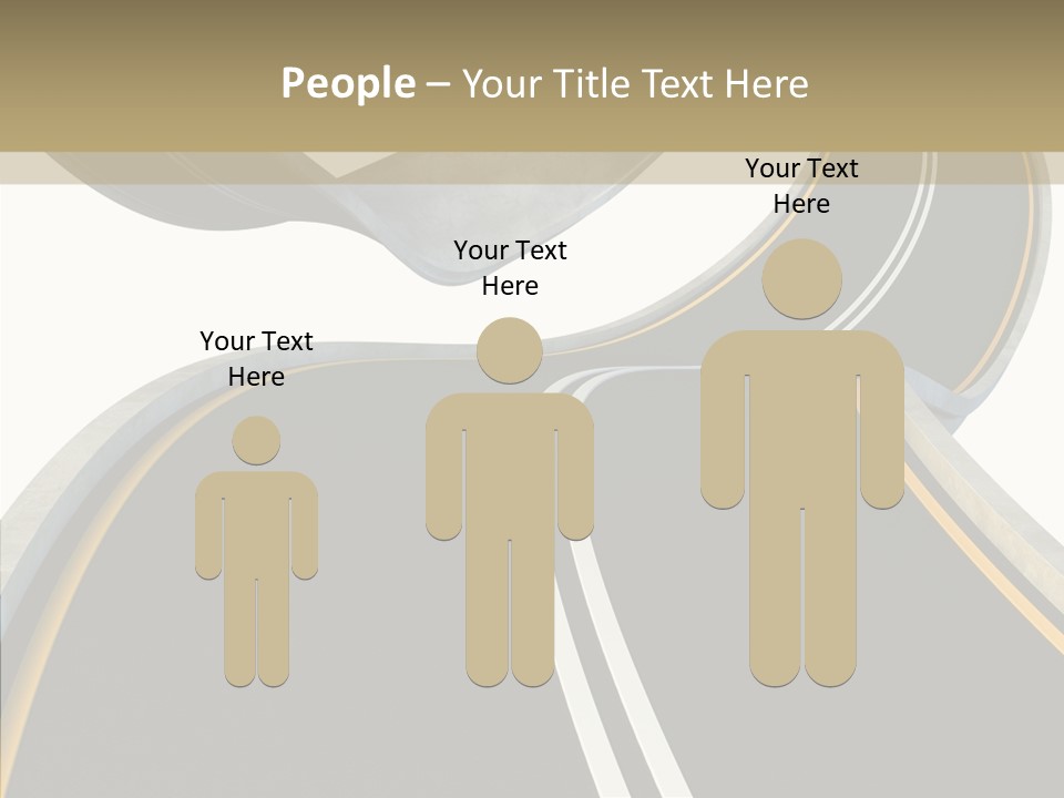 Activity Knot Highway PowerPoint Template