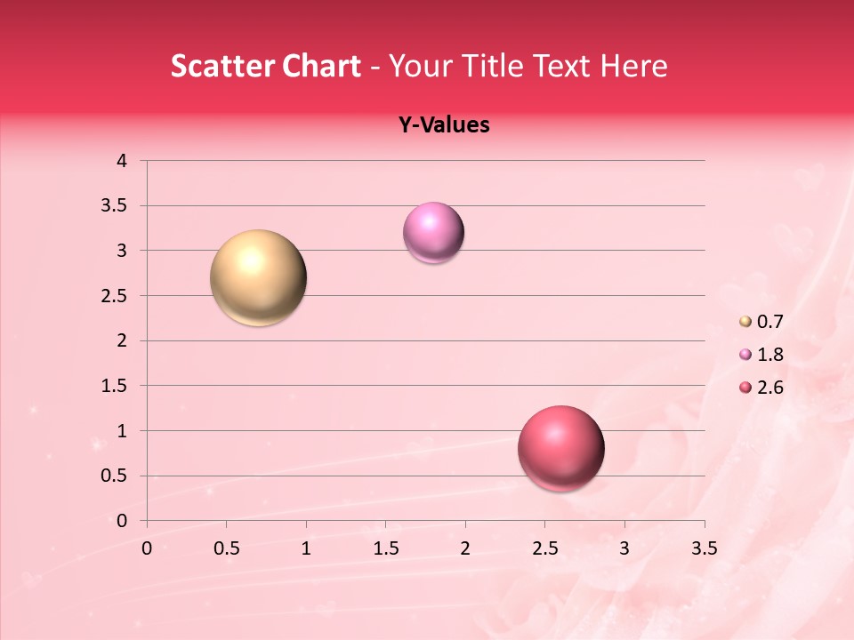 Glow Wallpaper Swirl PowerPoint Template