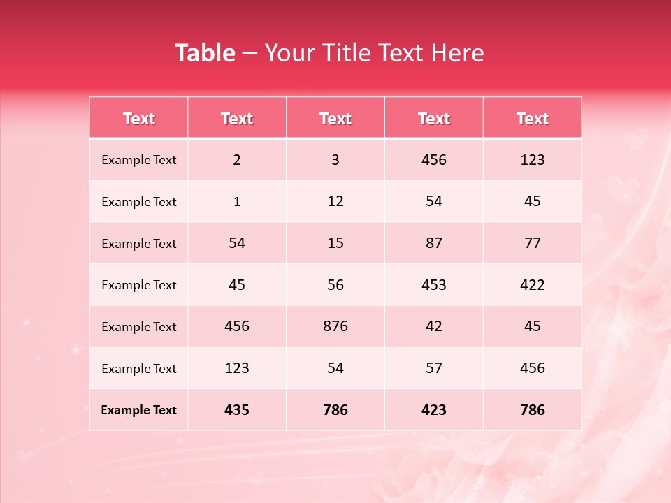 Glow Wallpaper Swirl PowerPoint Template