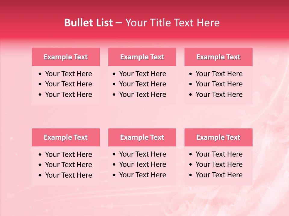 Glow Wallpaper Swirl PowerPoint Template