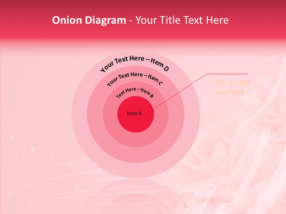 Glow Wallpaper Swirl PowerPoint Template