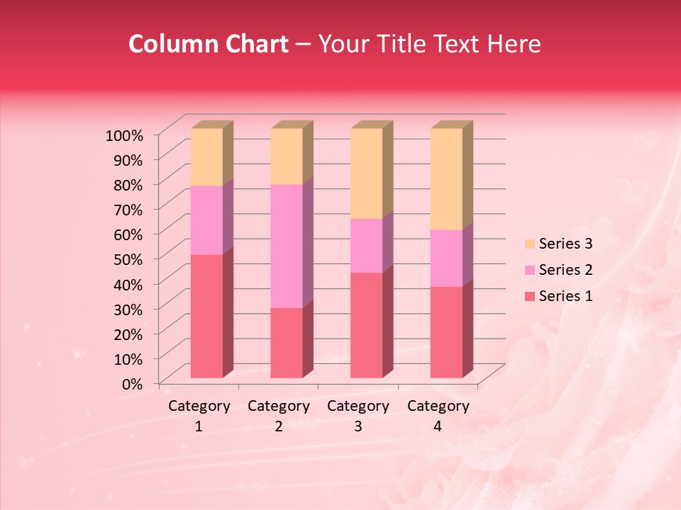 Glow Wallpaper Swirl PowerPoint Template