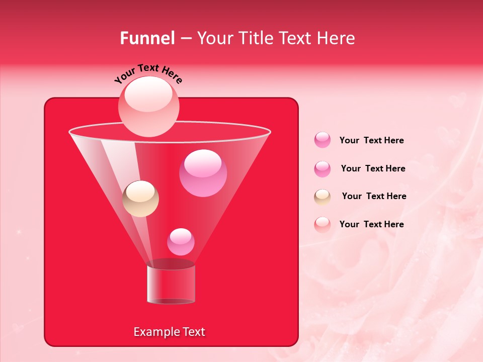 Glow Wallpaper Swirl PowerPoint Template