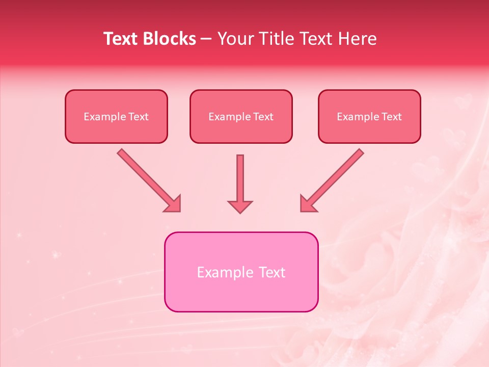 Glow Wallpaper Swirl PowerPoint Template