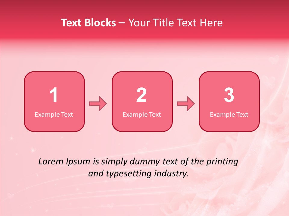 Glow Wallpaper Swirl PowerPoint Template