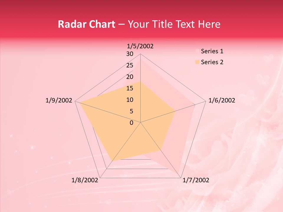 Glow Wallpaper Swirl PowerPoint Template