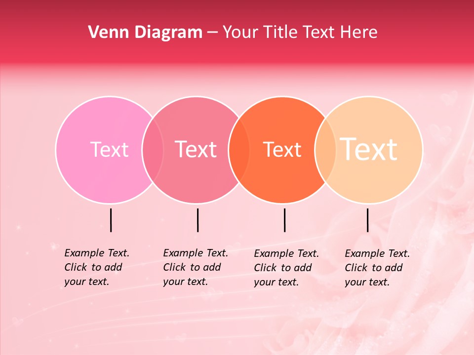 Glow Wallpaper Swirl PowerPoint Template