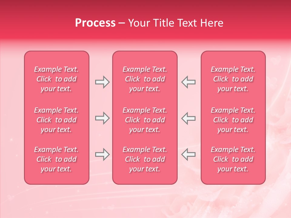 Glow Wallpaper Swirl PowerPoint Template