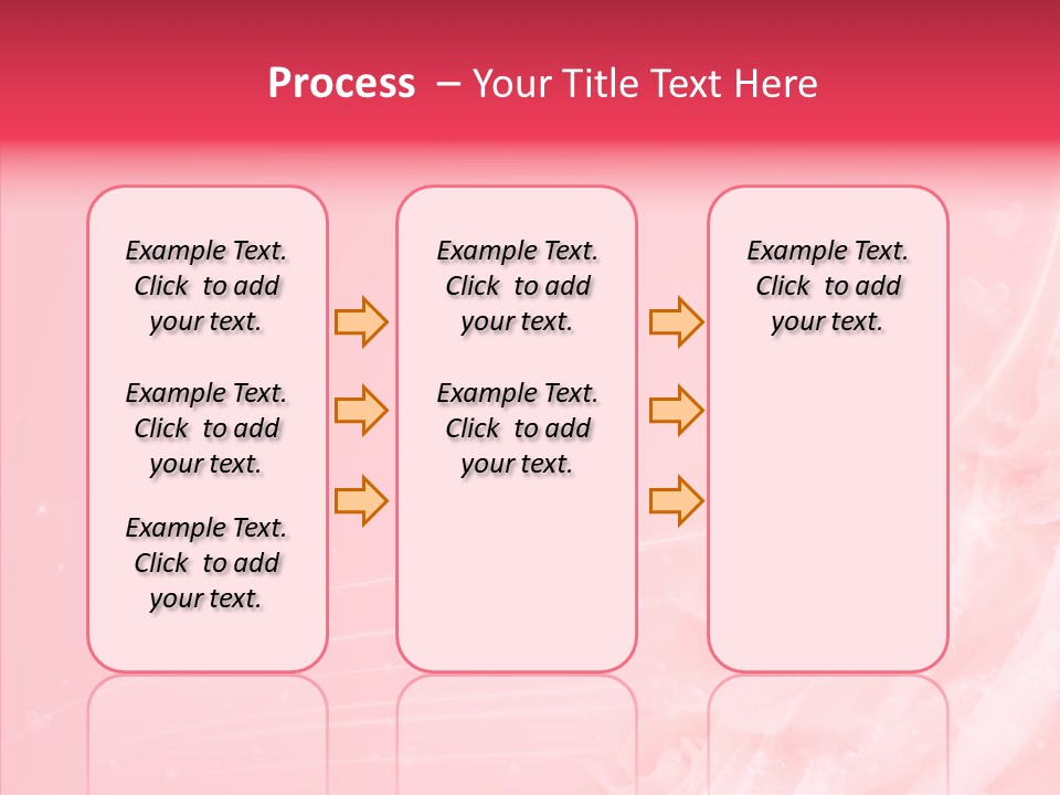 Glow Wallpaper Swirl PowerPoint Template