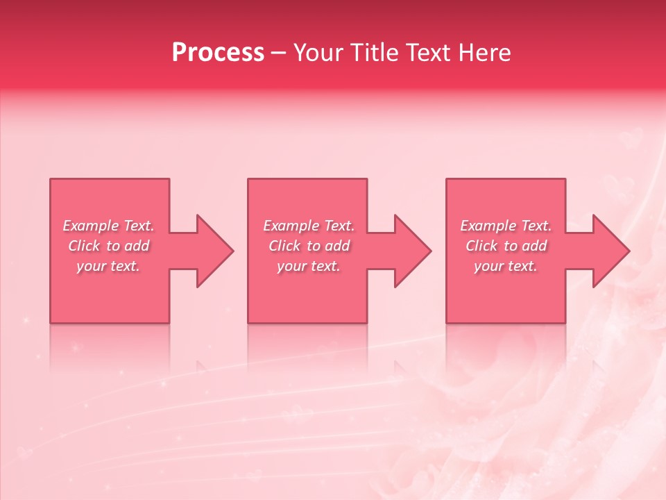 Glow Wallpaper Swirl PowerPoint Template