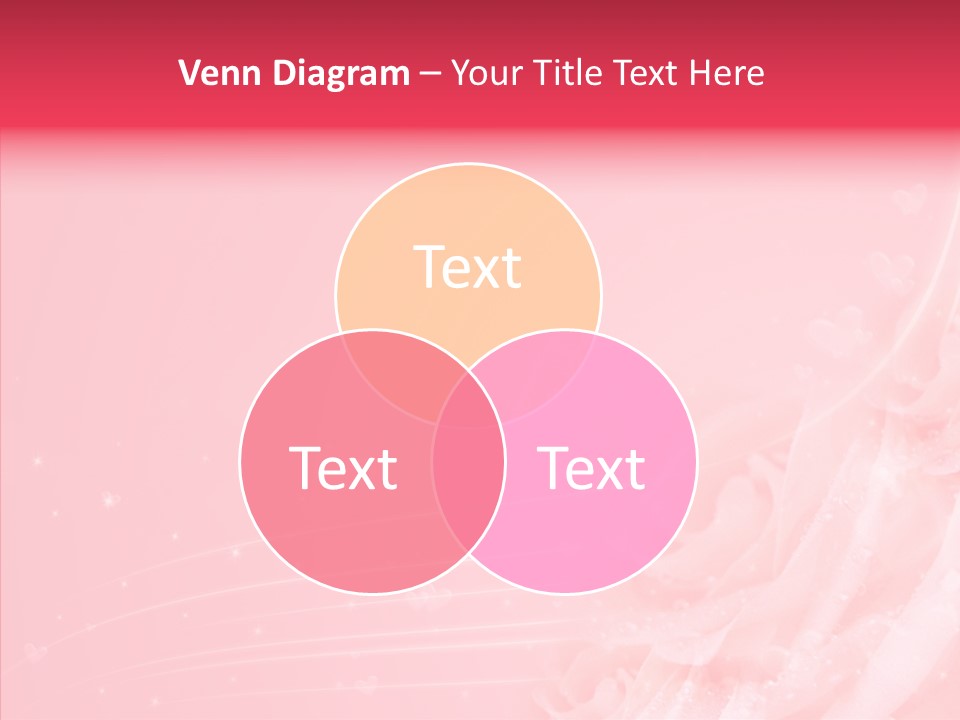 Glow Wallpaper Swirl PowerPoint Template