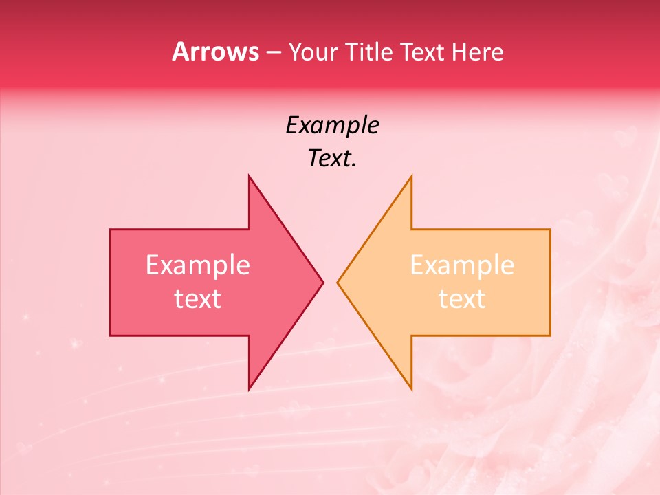 Glow Wallpaper Swirl PowerPoint Template