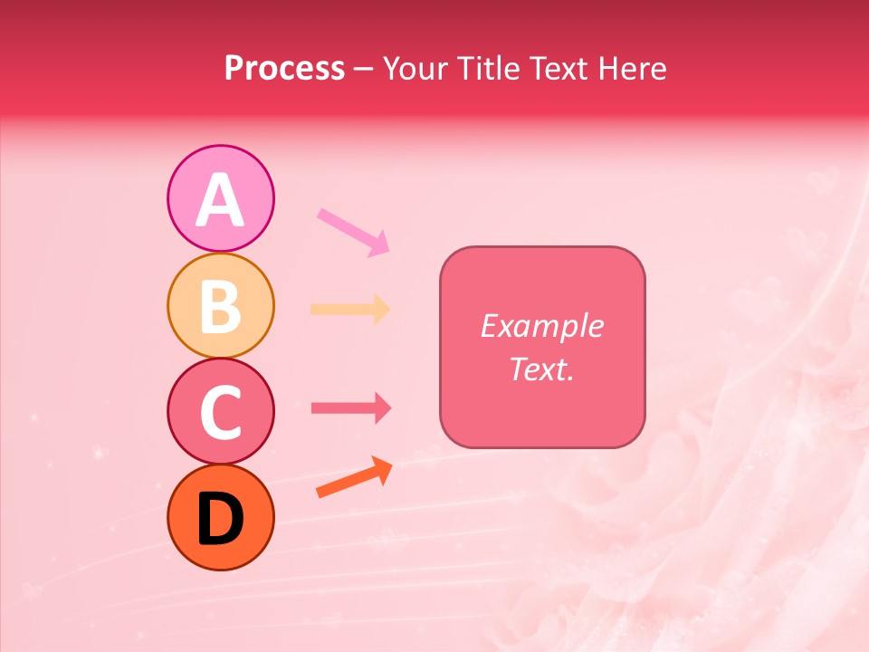 Glow Wallpaper Swirl PowerPoint Template