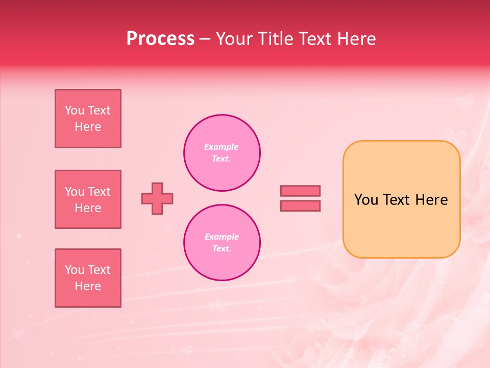 Glow Wallpaper Swirl PowerPoint Template