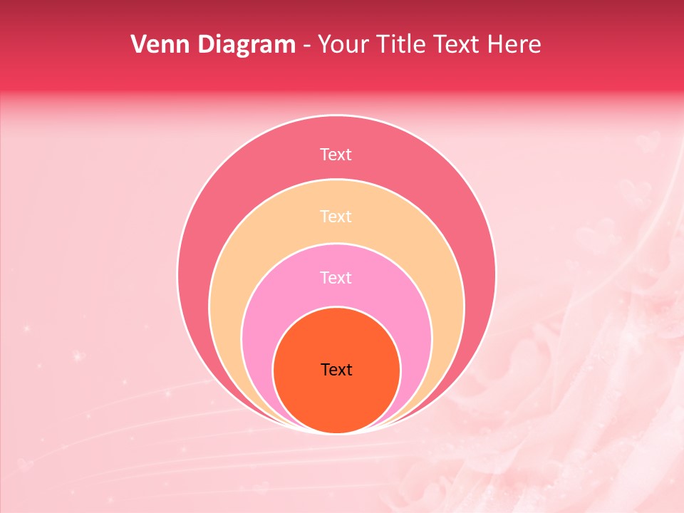 Glow Wallpaper Swirl PowerPoint Template