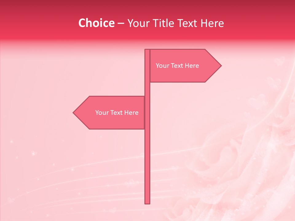 Glow Wallpaper Swirl PowerPoint Template