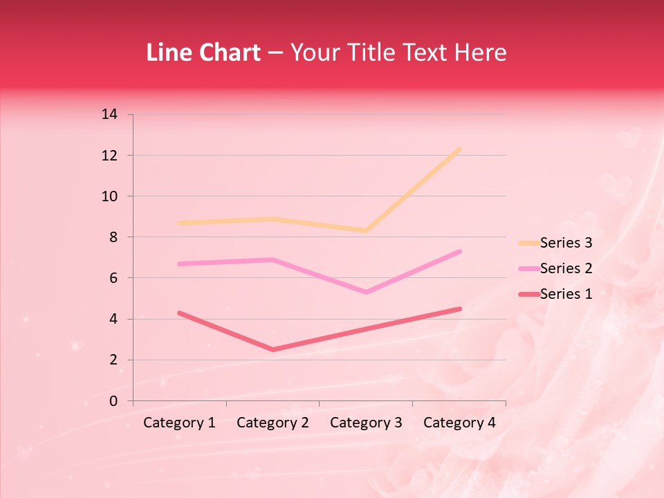 Glow Wallpaper Swirl PowerPoint Template