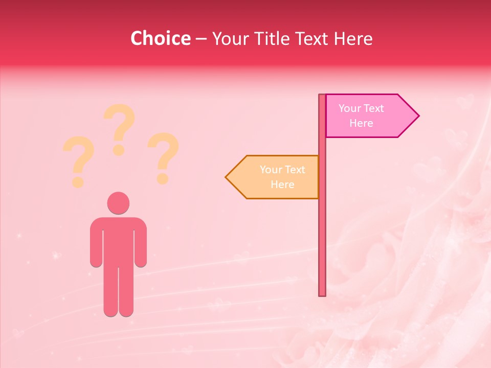 Glow Wallpaper Swirl PowerPoint Template