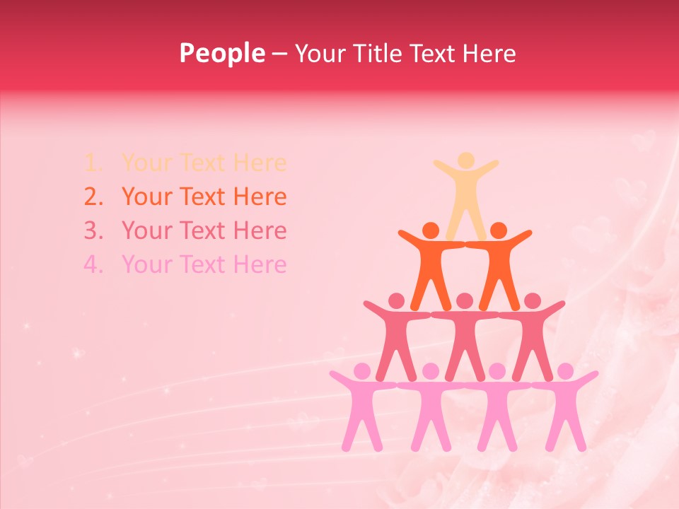 Glow Wallpaper Swirl PowerPoint Template