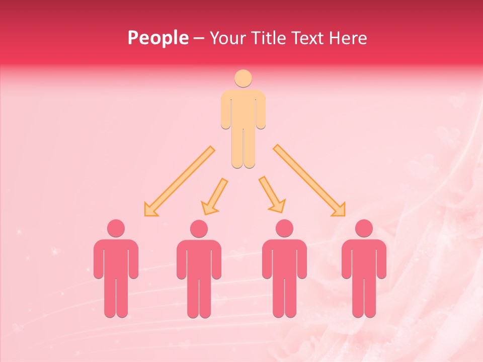 Glow Wallpaper Swirl PowerPoint Template