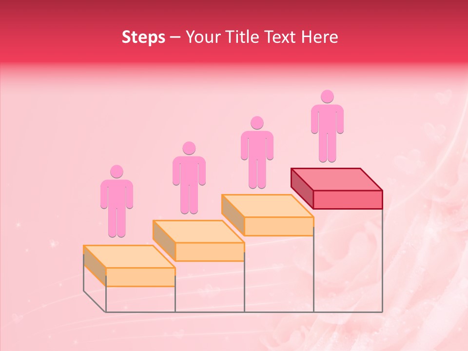 Glow Wallpaper Swirl PowerPoint Template