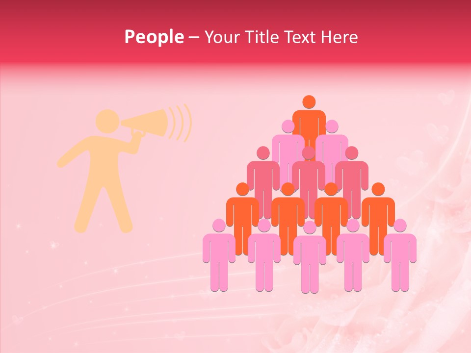 Glow Wallpaper Swirl PowerPoint Template