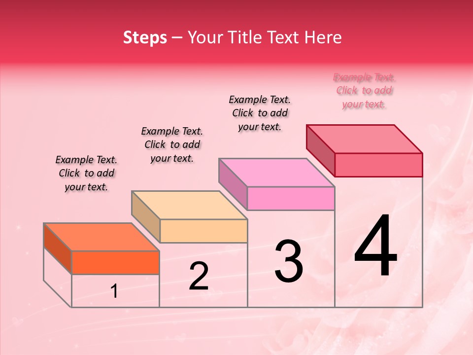 Glow Wallpaper Swirl PowerPoint Template