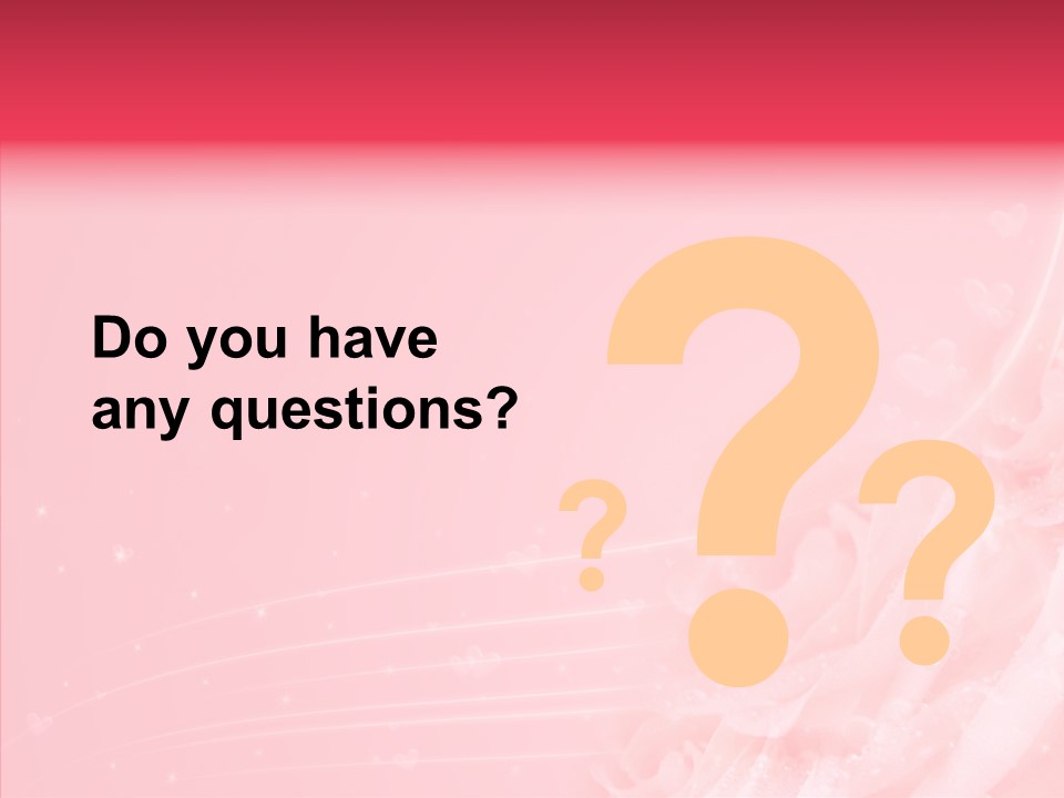 Glow Wallpaper Swirl PowerPoint Template