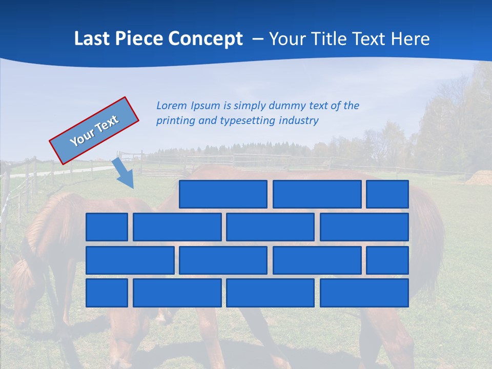 Colorful Fast Horse Racer PowerPoint Template