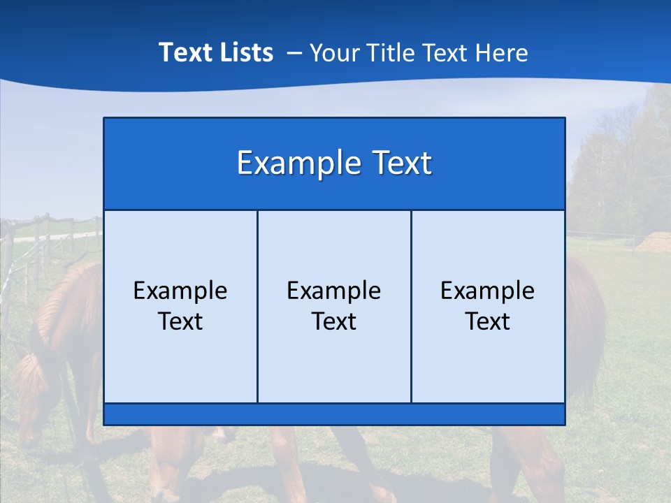 Colorful Fast Horse Racer PowerPoint Template