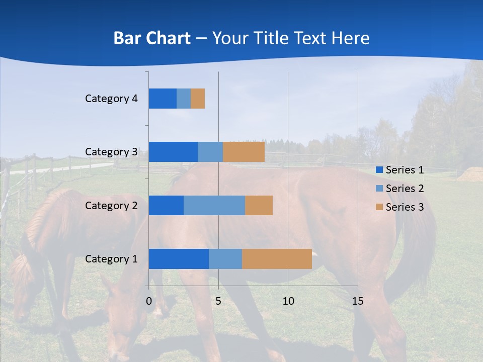 Colorful Fast Horse Racer PowerPoint Template