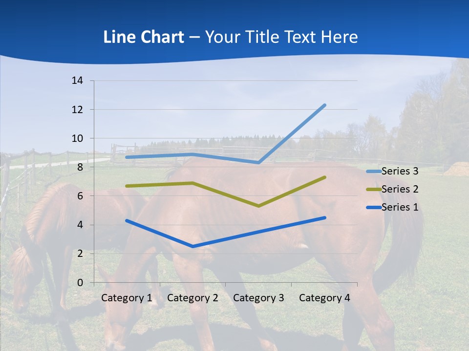 Colorful Fast Horse Racer PowerPoint Template