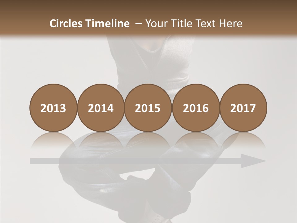 Jumping Break Performance PowerPoint Template