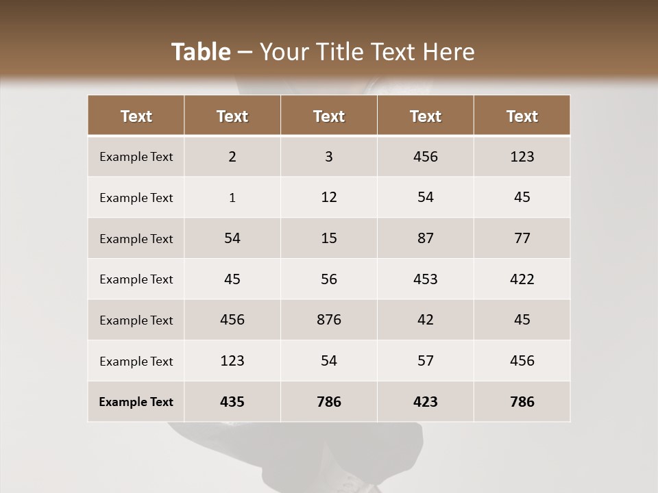 Jumping Break Performance PowerPoint Template