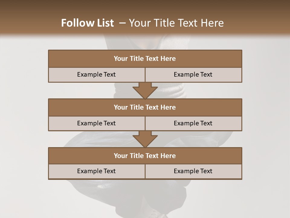 Jumping Break Performance PowerPoint Template