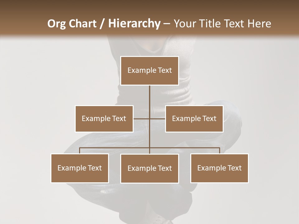 Jumping Break Performance PowerPoint Template