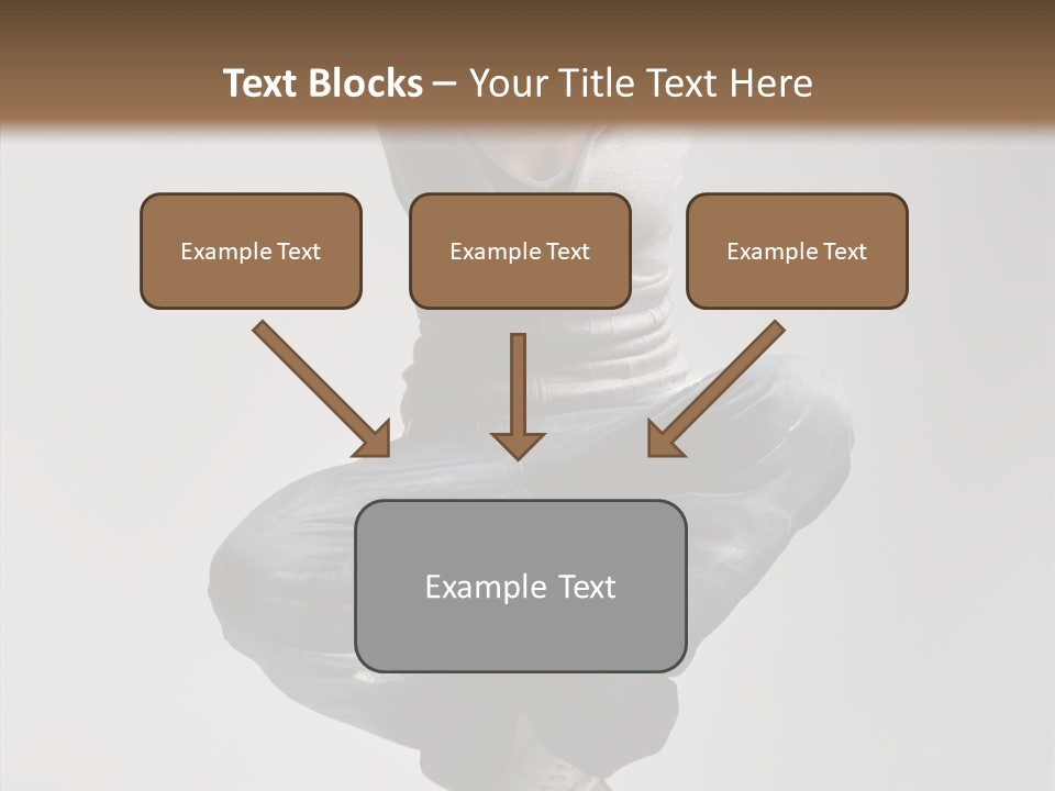 Jumping Break Performance PowerPoint Template
