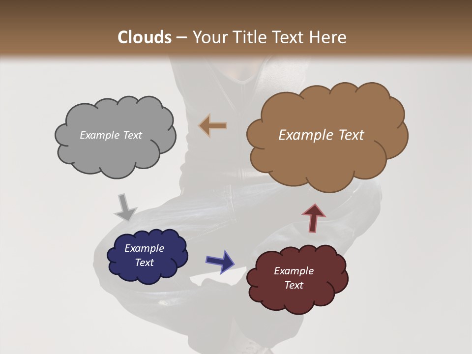 Jumping Break Performance PowerPoint Template