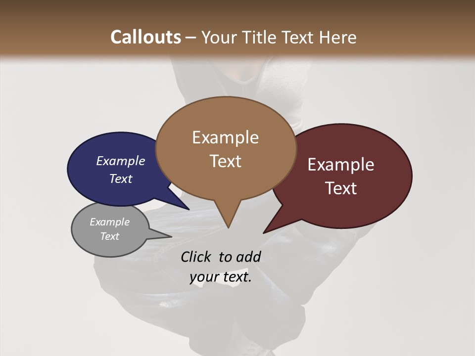 Jumping Break Performance PowerPoint Template