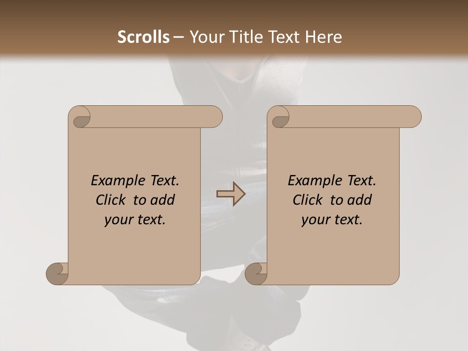 Jumping Break Performance PowerPoint Template