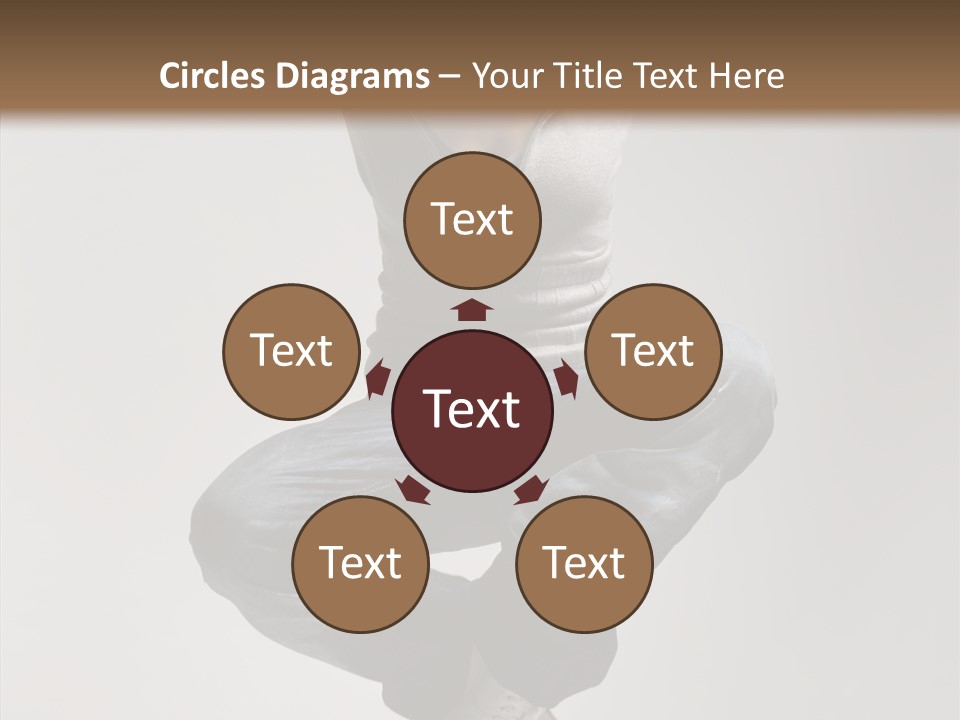 Jumping Break Performance PowerPoint Template