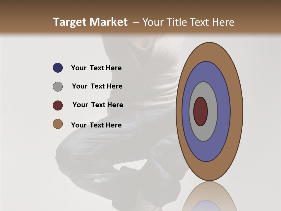 Jumping Break Performance PowerPoint Template