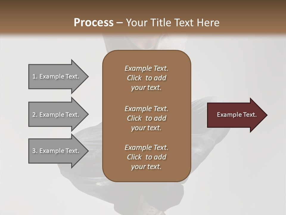 Jumping Break Performance PowerPoint Template