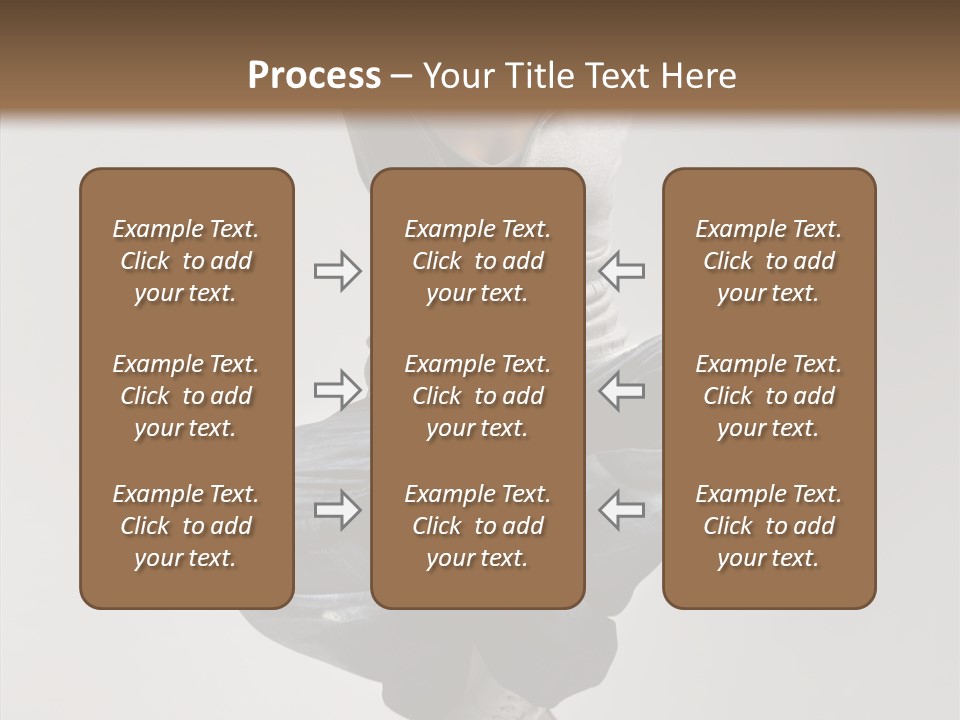 Jumping Break Performance PowerPoint Template
