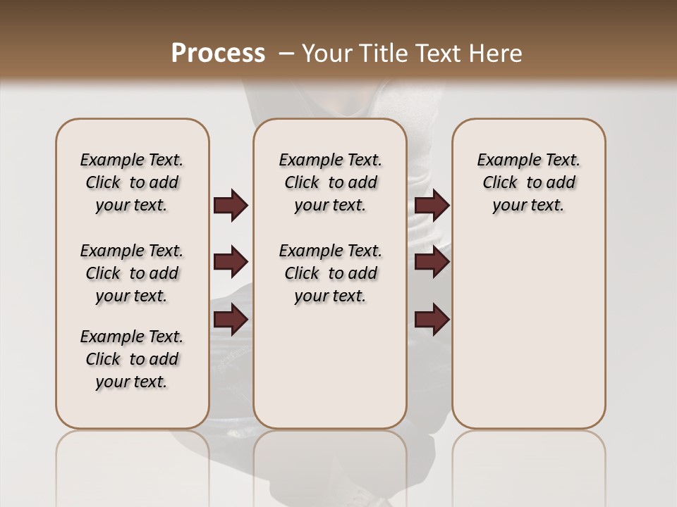 Jumping Break Performance PowerPoint Template