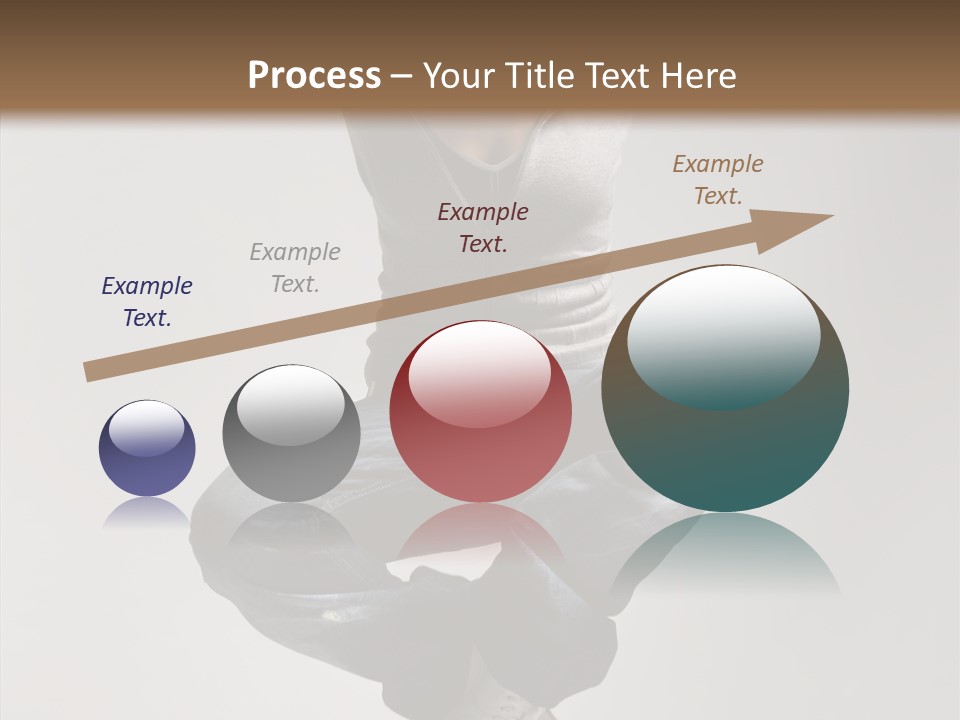 Jumping Break Performance PowerPoint Template