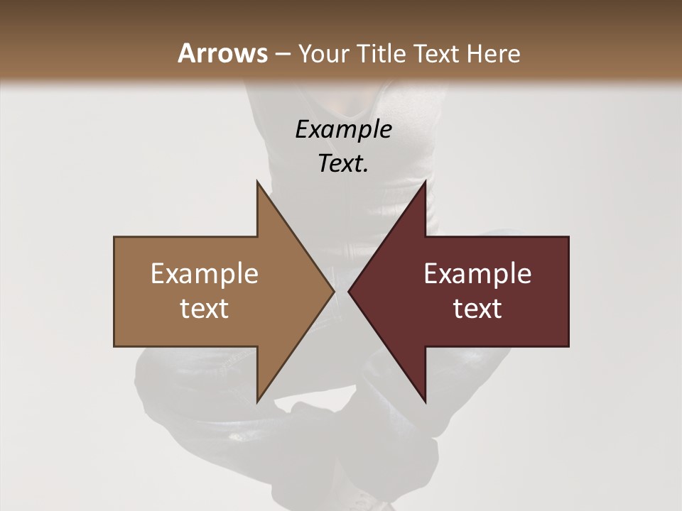 Jumping Break Performance PowerPoint Template