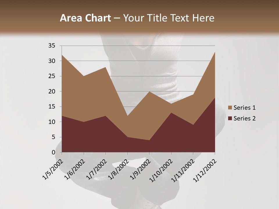Jumping Break Performance PowerPoint Template