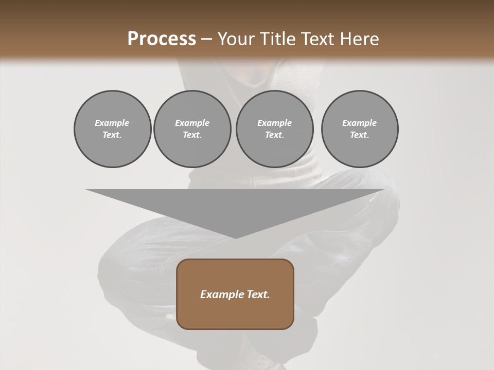 Jumping Break Performance PowerPoint Template